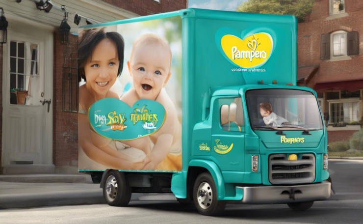 Entdecke den Pampers LKW: Ein buntes Abenteuer für kleine Entdecker!